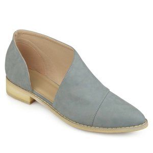LAST CALL! Faux Suede Almond Toe Flats